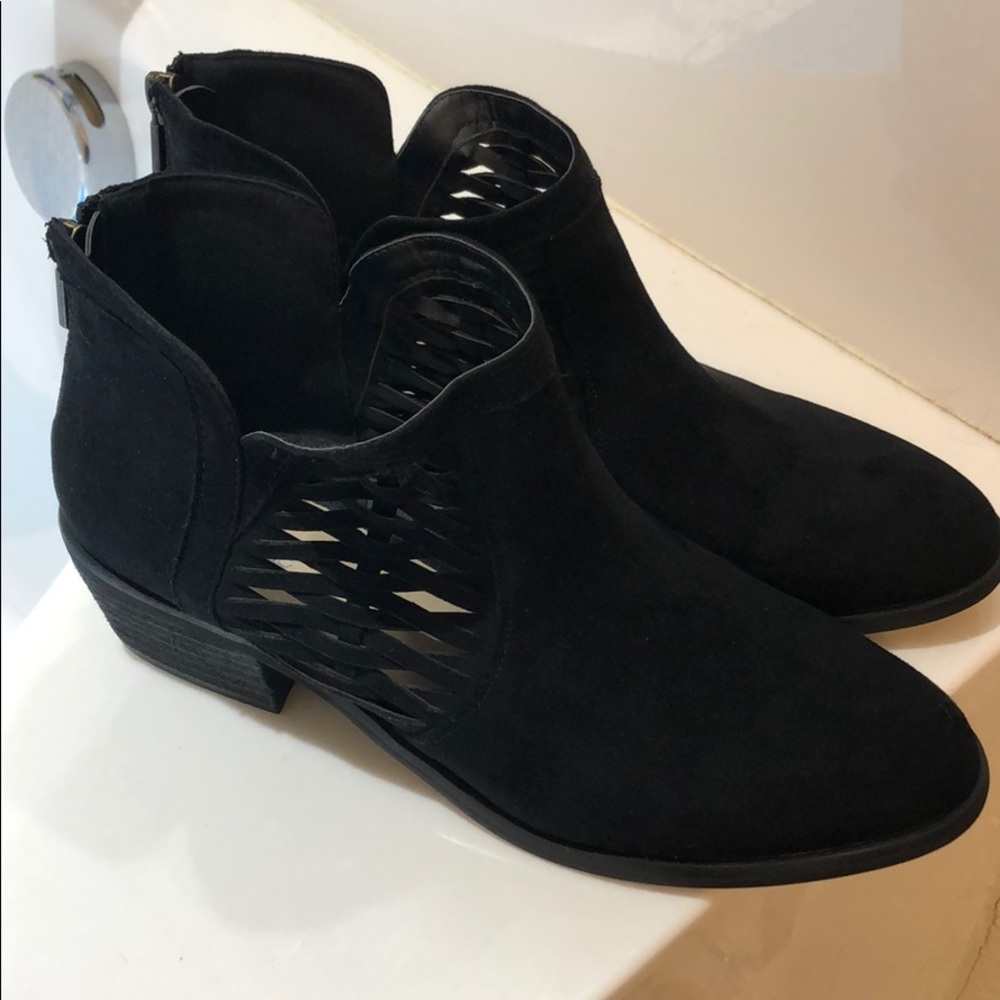 Black booties